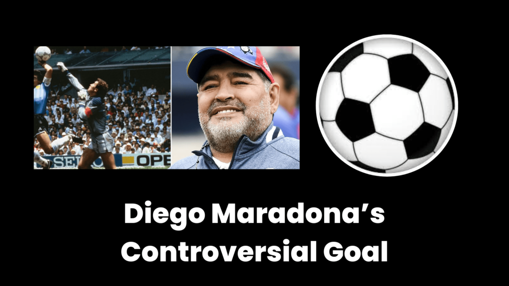 Diego Maradonas Controversial Goal in FIFA World